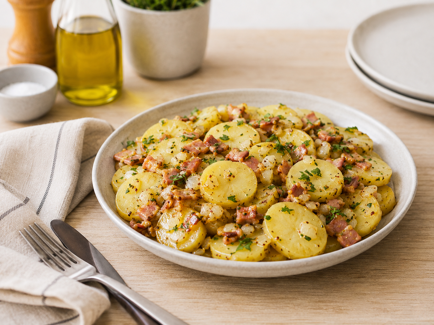 Немецкий картофельный салат